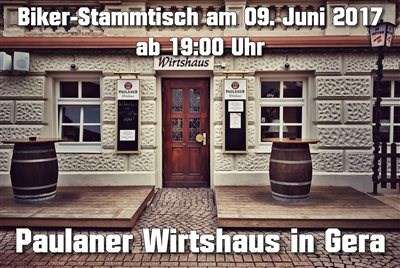 Biker-Stammtisch in Gera