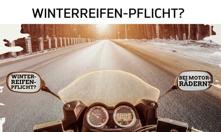Winterreifenpflicht bei Roller / Motorrad