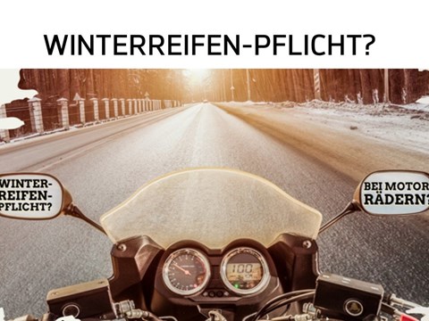 Winterreifenpflicht bei Roller / Motorrad