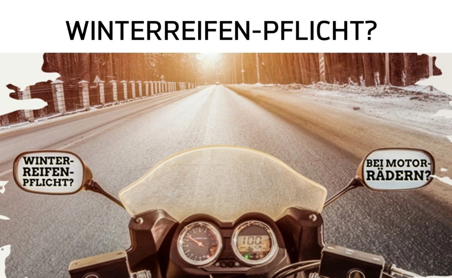 Winterreifenpflicht bei Roller / Motorrad Bild 1: Winterreifenpflicht bei Roller / Motorrad