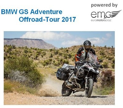 BMW GS Adventure Offroad-Tour BMW GS Adventure Offroad-Tour 2017 - powered by Euro Motors Graz

Entlang der grünen Grenze zwischen Österreich und Slowenie ... Weiter >>