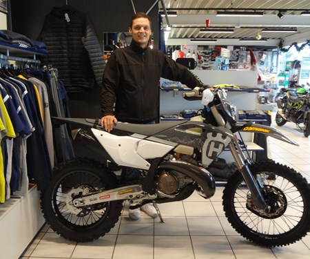 Roll out einer Husqvarna TE 300 Pro!