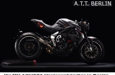 Die neue MV Agusta RVS # 1 -Reparto Veicoli Speziali, die "Limited Run" - mit stärksten MV Dreizylinder! 