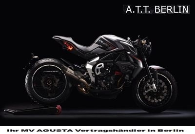 Die neue MV Agusta RVS # 1 -Reparto Veicoli Speziali, die "Limited Run" - mit stärksten MV Dreizylinder! 