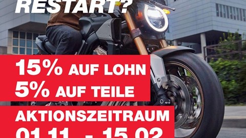 15% auf Lohn & 5% auf Teile 