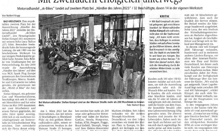 Bericht in der "Allgemeine Zeitung" vom 28.11.2023