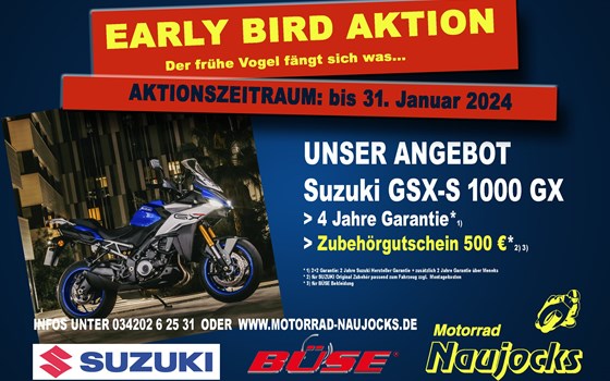 Early Bird Wochen - Bild 1