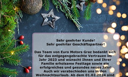 Frohe Weihnachten