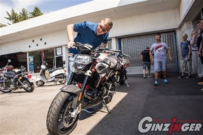 Aprilia Shiver 900 ABS/TC jetzt bereit zur Probefahrt in Salzburg