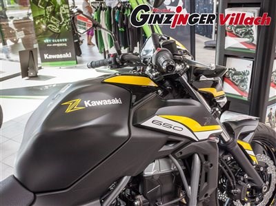 Kawasaki Z650  MY17 mit Foliendesign
