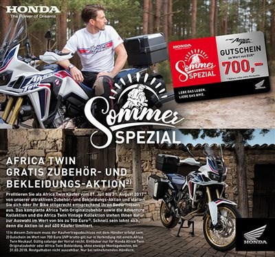 Honda Semmler - Africa Twin Zubehör geschenkt !