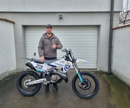 Eine Husqvarna TE 300 Pro / 2024 geht auf Reisen!