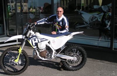 Erste  Husqvarna TE 300 i / 2018 bereits im Einsatz