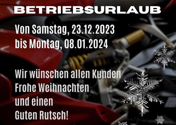 Moto-Point Granitzer GmbH-News: BETRIEBSURLAUB