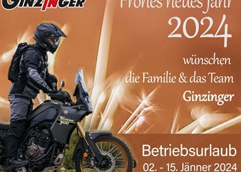 Ginzinger GmbH Zentrale Ried-News: Betriebsurlaub bei Ginzinger von 02. bis 15.01.2024