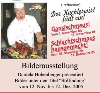 Einladung beim Biker Wirt