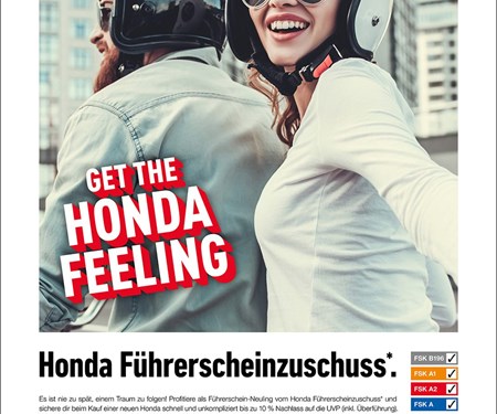 Honda Führerscheinzuschuss 2024