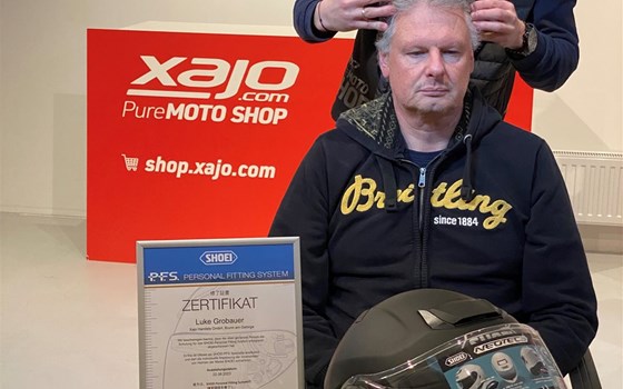 Shoei personal fitting bei XAJO - Bild 2