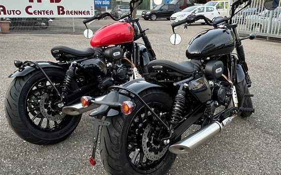 Erste Umbauten der 125er 15 PS Bobber mit ABS von Hanway - Bild 7