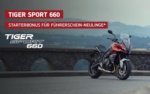 Tiger Sport 660 Starterbonus