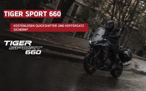 Tiger Sport 660 Zubehör Aktion