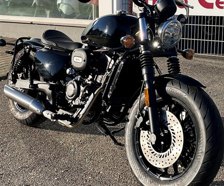 125er Bobber mit 15 PS und ABS von Hanway - auch mit Autoführerschein fahrbar 