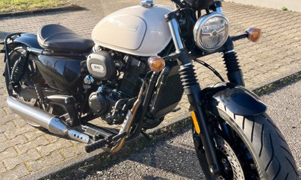 neuer 125er Bobber mit 15 PS und ABS von Hanway