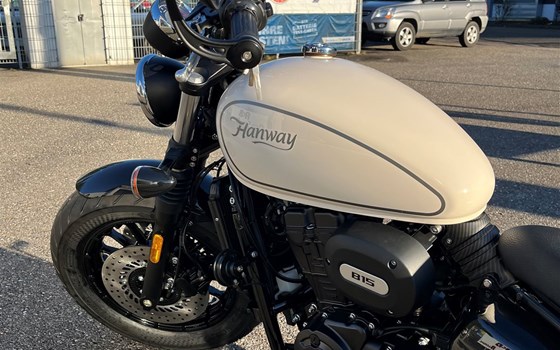 neuer 125er Bobber mit 15 PS und ABS von Hanway - Bild 5