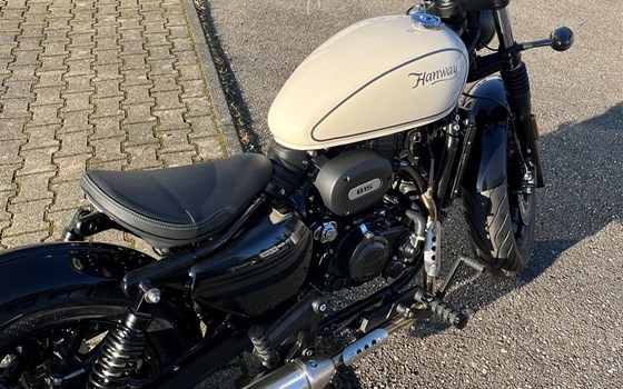 neuer 125er Bobber mit 15 PS und ABS von Hanway - Bild 7