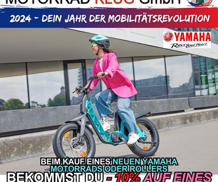 Hol dir dein Yamaha E-Bike!
