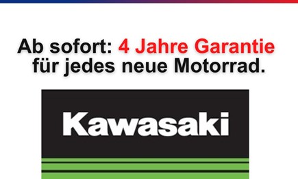 4 Jahre sorgenfrei Kawasaki fahren