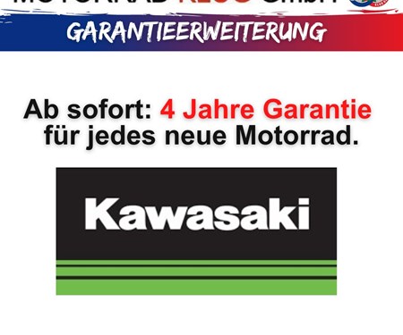 4 Jahre sorgenfrei Kawasaki fahren
