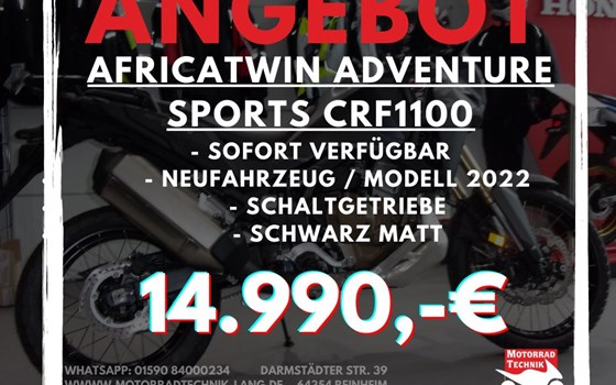 SONDERANGEBOT ! AfricaAdventure Sports Modell 2022 Schaltgetriebe 14.990€ - Bild 1