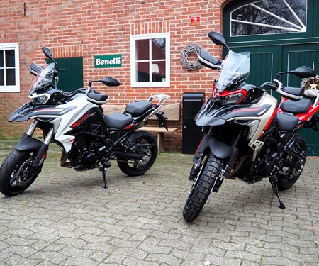 Benelli TRK 702 + 702X eingetroffen!