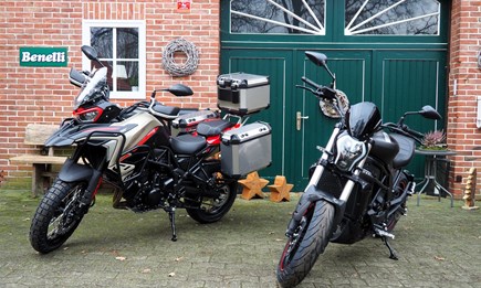 Erstes Zubehör an den Vorführern montiert...