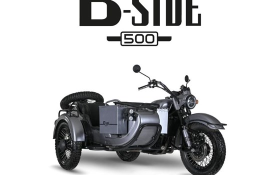 Mash B-Side 500 Gespann mit Zweizylindermotor -54PS ab 04/05.2024 live bei uns! - Bild 1