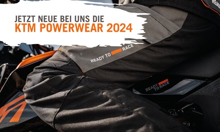 FRISCH EINGETROFFEN - KTM POWERWEAR 2024