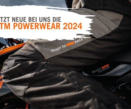 FRISCH EINGETROFFEN - KTM POWERWEAR 2024