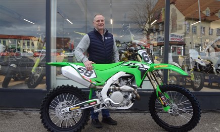 Roll out der neuen Kawasaki KX 450/2024 !