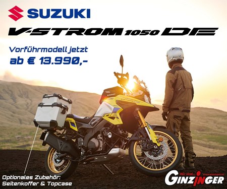 Suzuki V-Strom 1050DE - Vorführmodell ab € 13.990,-
