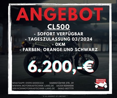 Honda CL 500 Sonderangebot