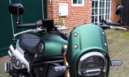 Lenkerendenspiegel für alle Benelli- Modelle!