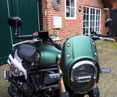 Lenkerendenspiegel für alle Benelli- Modelle!