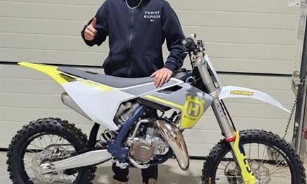 Husqvarna TC 85 und Luca  sind für die MX-ÖM  bereit !