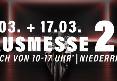 Hausmesse am 16.03. und 17.03.