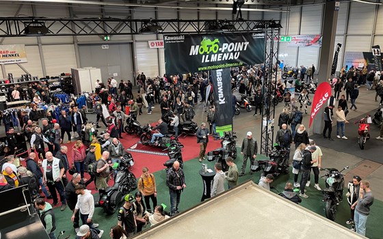 Motorradmesse  in Erfurt 2024 - Bild 1