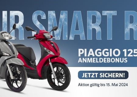  Wir zahlen dir deine Anmeldung!!!Anmeldebonus Liberty 125 & Medley 125