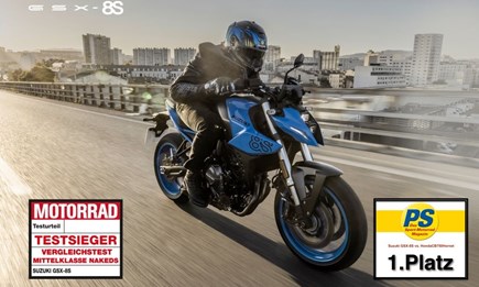 Aufgeklärt: Warum gewinnt die Suzuki GSX-S8 wiederholt zahlreiche Vergleichstests