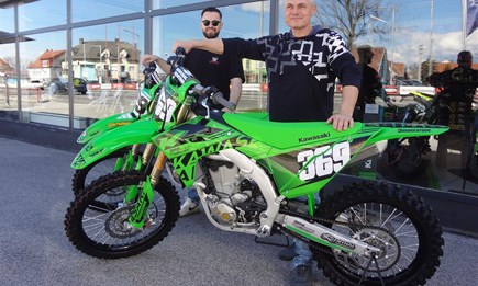 Vater und Sohn im MX-Fieber !