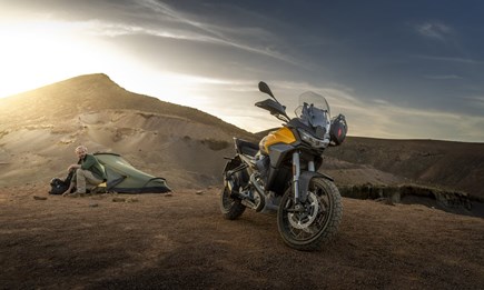 ADAC Test - Moto Guzzi Stelvio